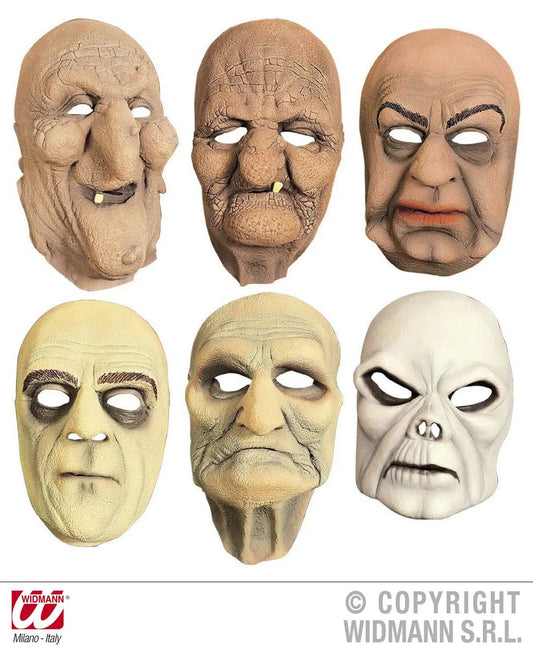 Maschera MEZZO VISO vari modelli - tuttocostumi.it