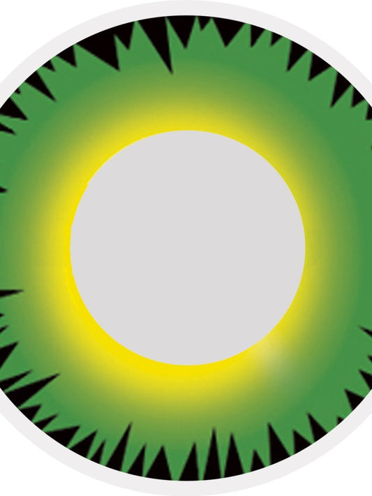 Lenti colorate ANGRY MONSTER giornaliere di Smiffys - tuttocostumi.it