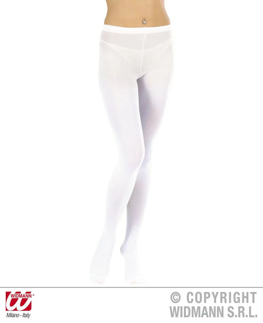 Collant bianchi 40 den. tg. XL - tuttocostumi.it