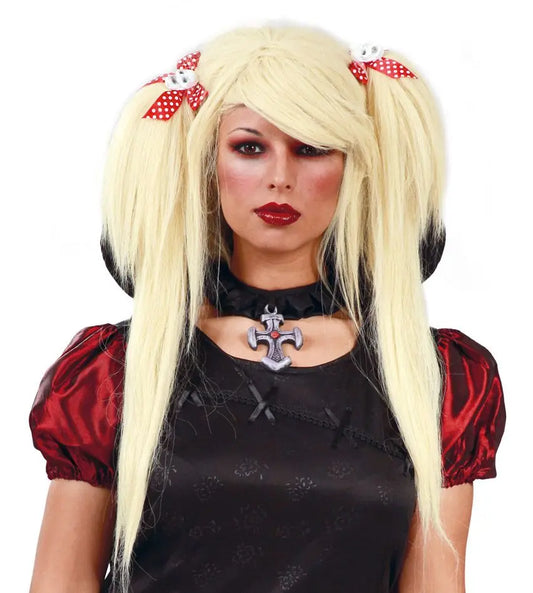 Parrucca RAGAZZA GOTICA - tuttocostumi.it