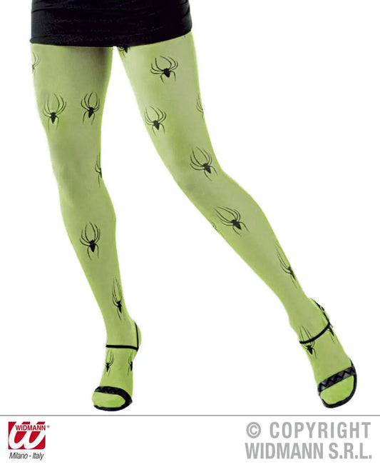 Collant FLUORESCENTI con RAGNI - tuttocostumi.it
