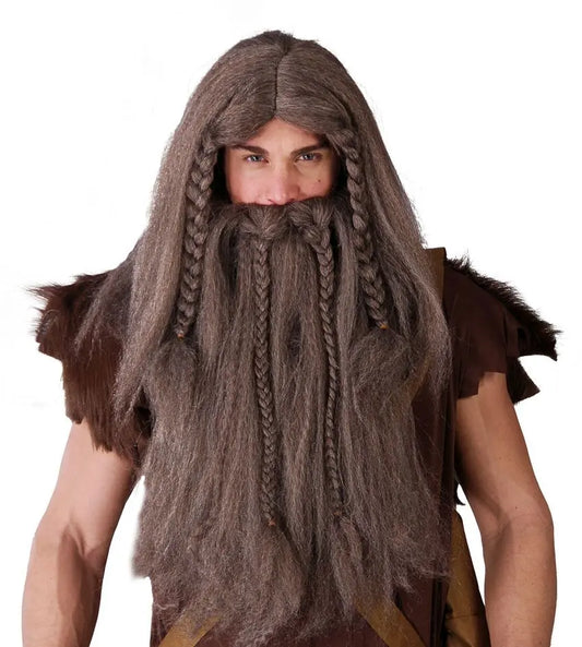 Parrucca e barba VIKINGO - tuttocostumi.it