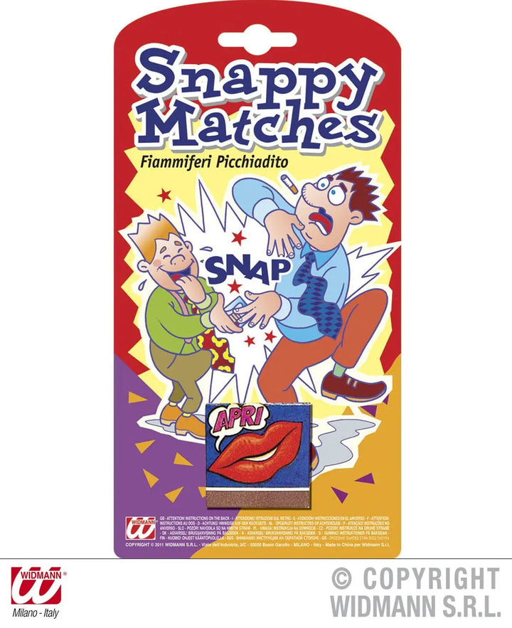 Scherzo FIAMMIFERI PICCHIADITO - tuttocostumi.it