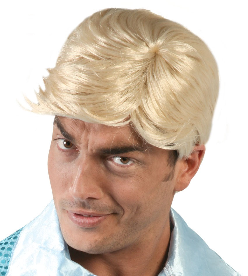 Parrucca uomo biondo chiaro di Guirca - tuttocostumi.it