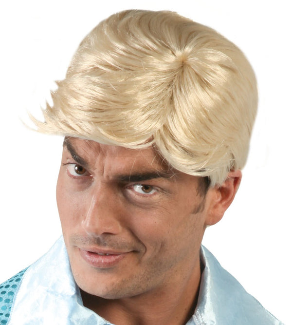Parrucca uomo biondo chiaro di Guirca - tuttocostumi.it