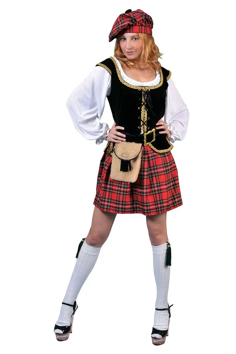 Costume donna scozzese - tuttocostumi.it
