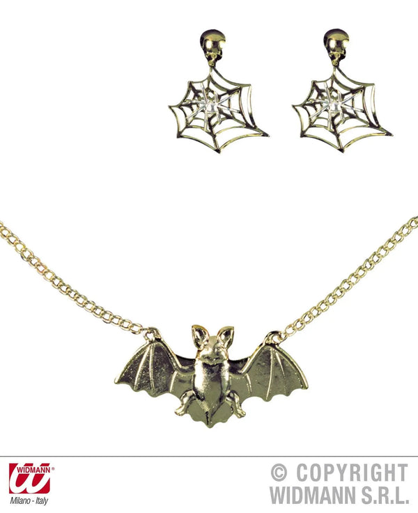 Set collana e orecchini STREGA - tuttocostumi.it