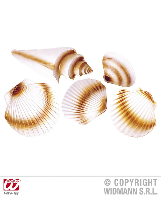 Set da 5 CONCHIGLIE 3D di Widmann - tuttocostumi.it