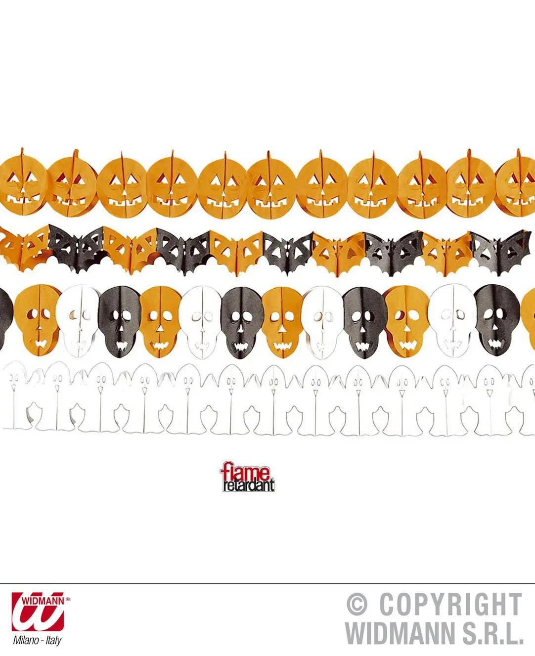 FESTONE HALLOWEEN ignifugo 3m - tuttocostumi.it