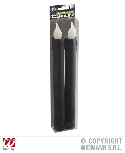 Candele luminose nere - tuttocostumi.it
