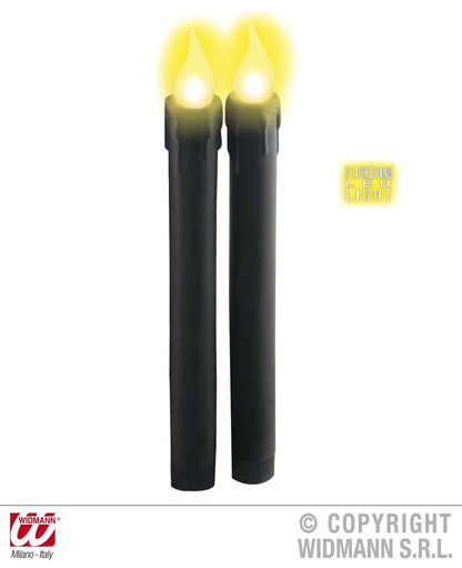 Candele luminose nere - tuttocostumi.it