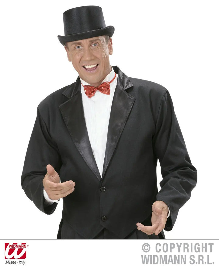 Farfallino in PAILLETTES rosso - tuttocostumi.it