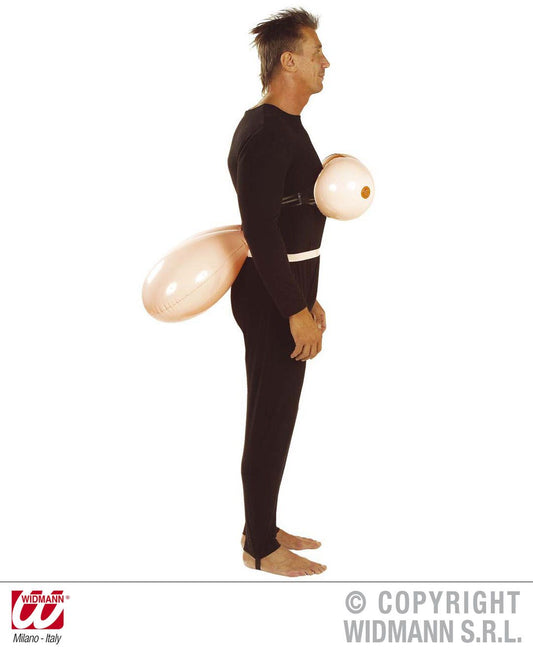 Set SENO E SEDERE sovradimensionati gonfiabili di Widmann - tuttocostumi.it