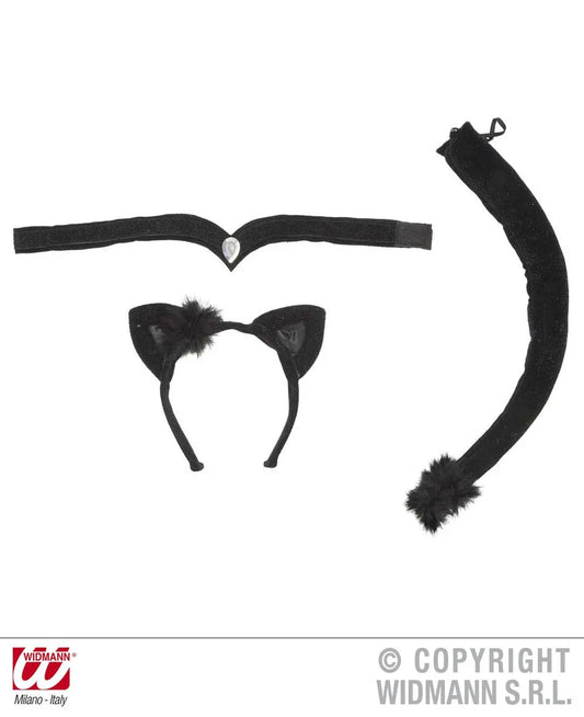 Set gatta 3 pezzi di Widmann - tuttocostumi.it