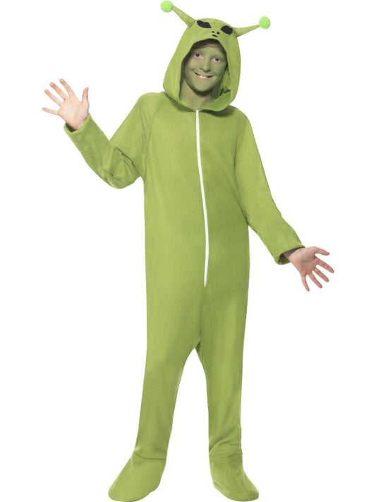 Costume tuta ALIENO bambino di Smiffys - tuttocostumi.it