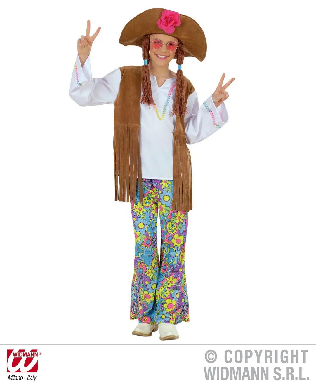 Costume WOODSTOCK HIPPIE GIRL - tuttocostumi.it