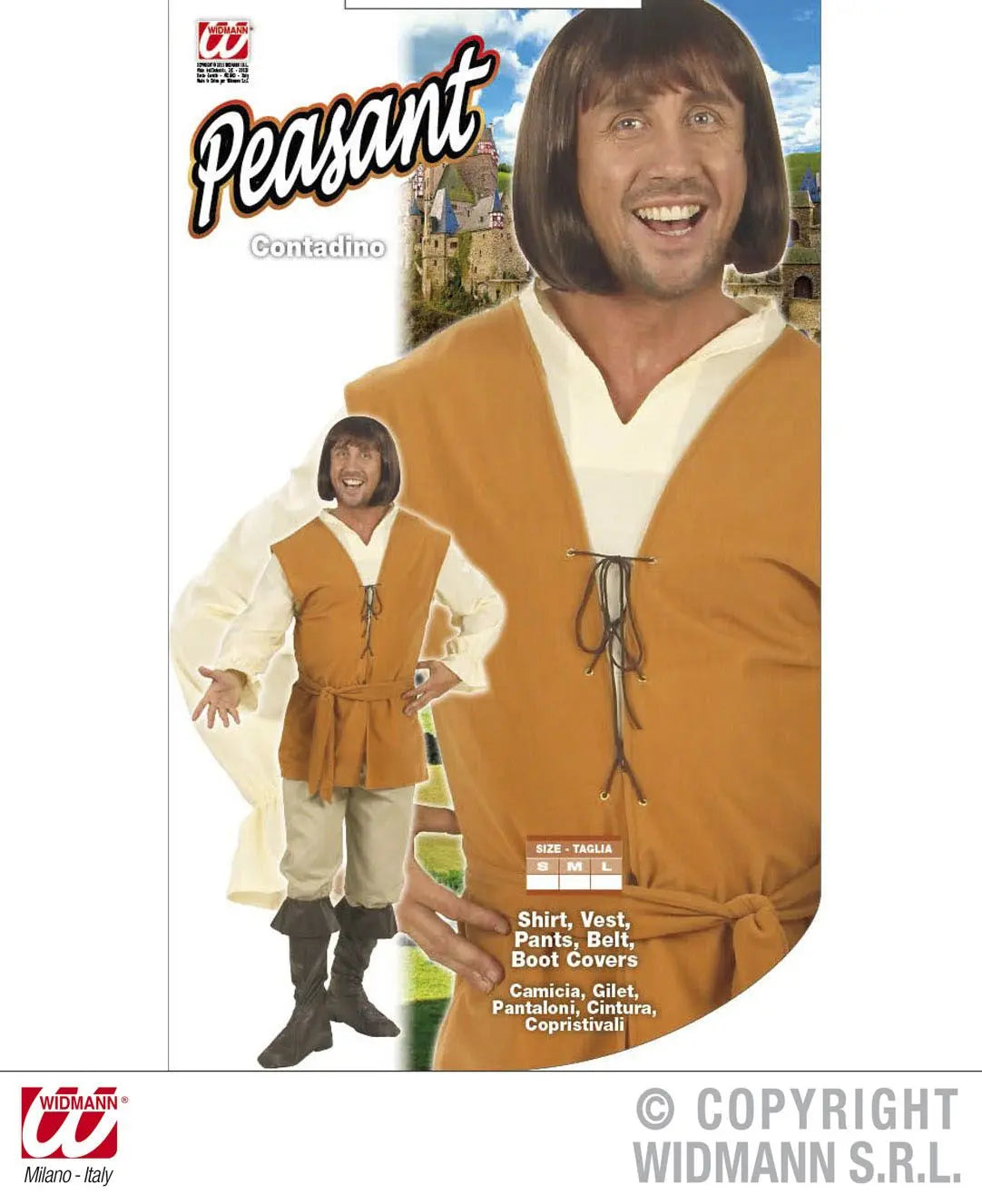 Costume CONTADINO - tuttocostumi.it