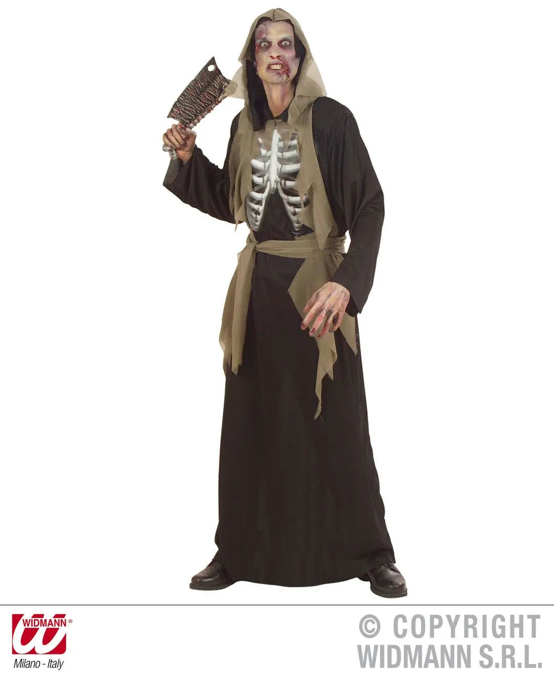 Costume ZOMBIE effetto 3D - tuttocostumi.it