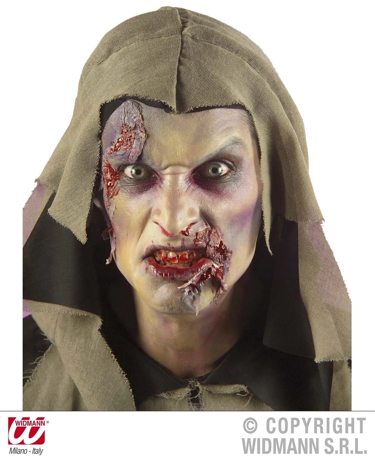 Costume ZOMBIE effetto 3D - tuttocostumi.it