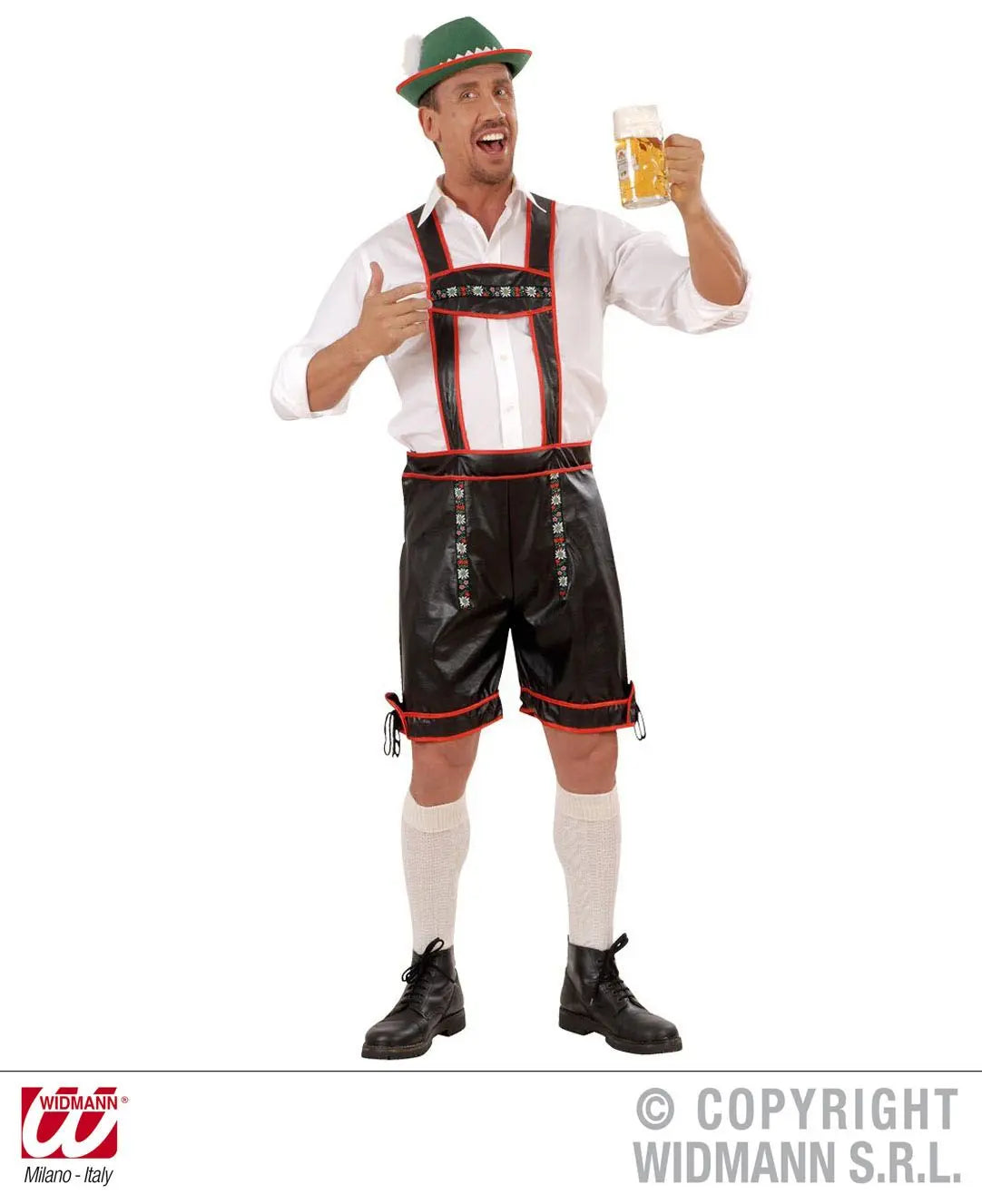 Costume LEDERHOSEN similpelle - tuttocostumi.it