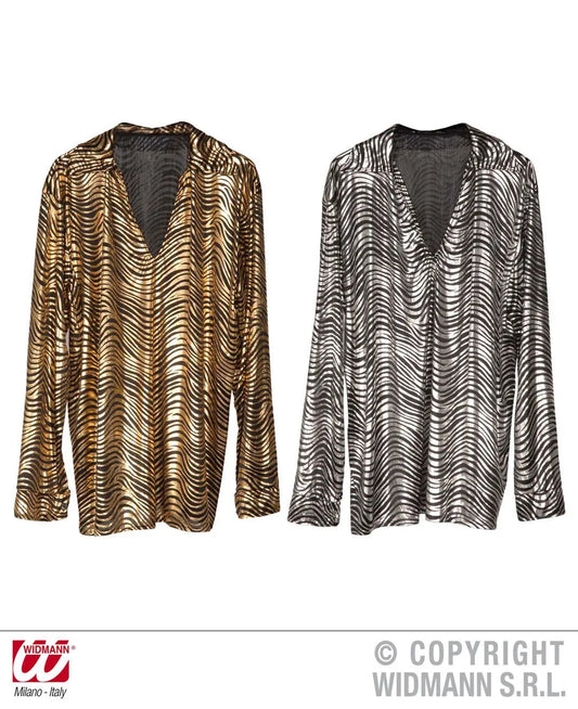 Camicia DISCO FEVER lamè - tuttocostumi.it