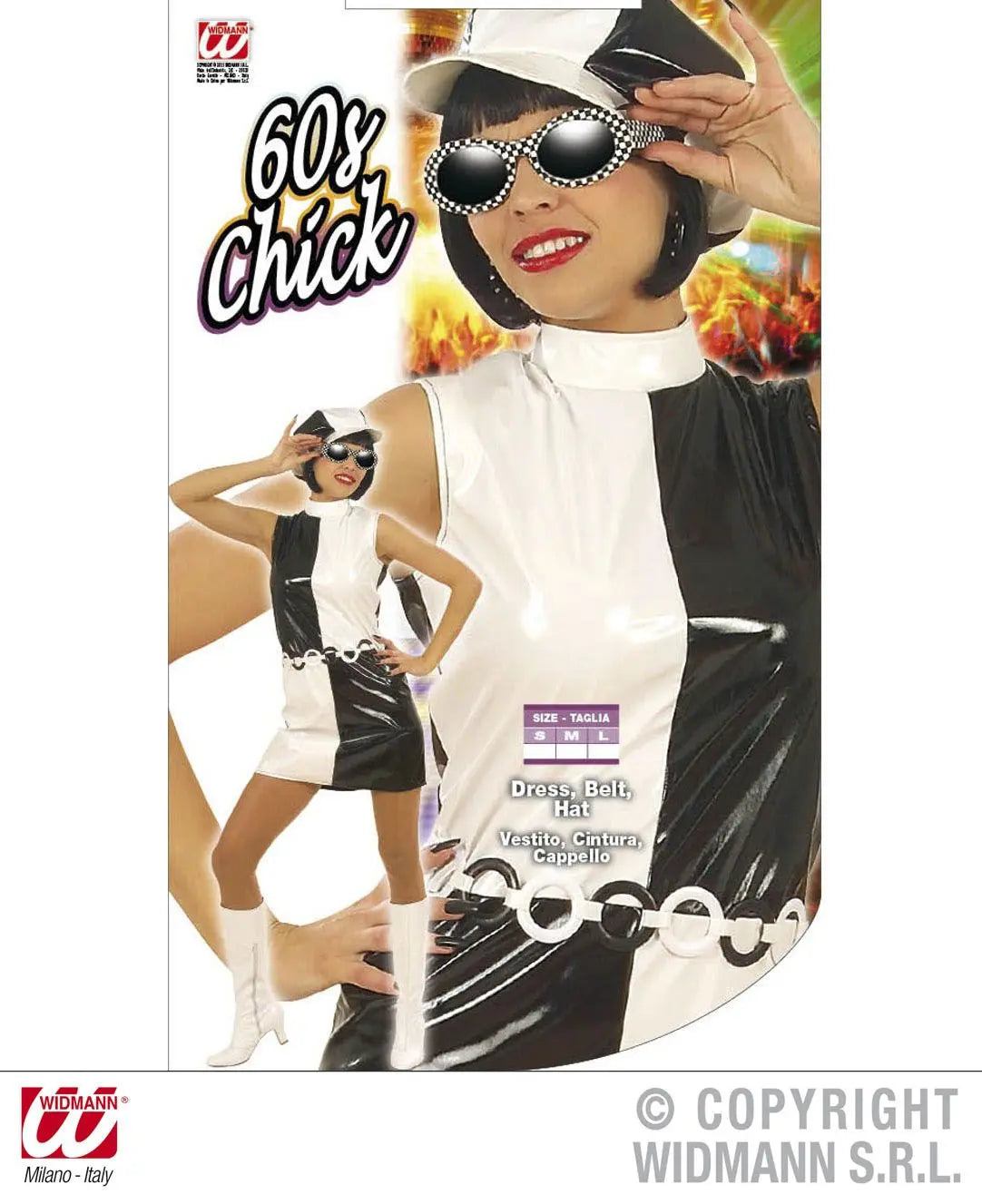 Costume anni 60 CHICK - tuttocostumi.it