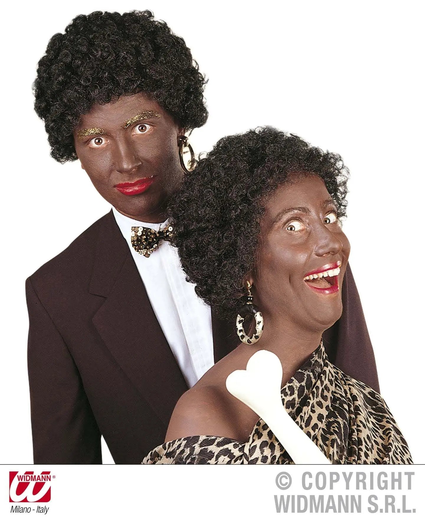 Parrucca AFRO corta - tuttocostumi.it