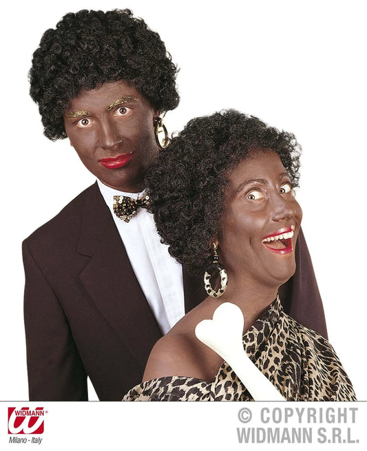 Parrucca AFRO corta - tuttocostumi.it