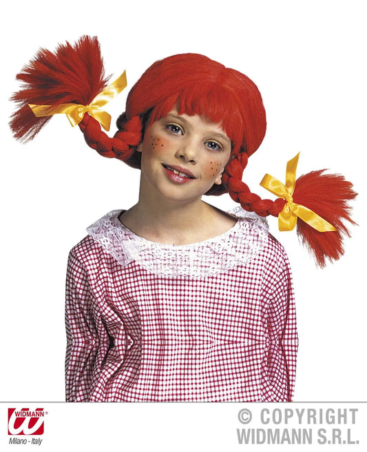 Parrucca NAUGHTY GIRL con trecce modellabili - tuttocostumi.it
