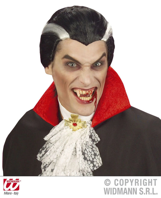Parrucca VAMPIRO con meches - tuttocostumi.it