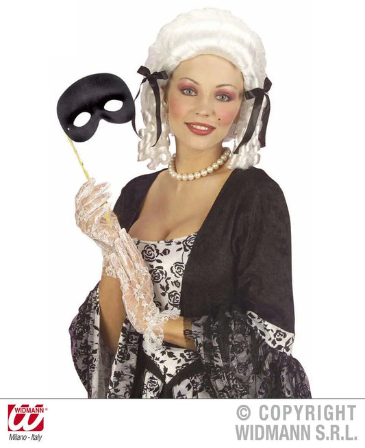 Mascherina DOMINO PHANTOM con bastoncino - tuttocostumi.it