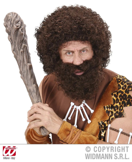 Parrucca e barba KNECHT RUPRECHT castana - tuttocostumi.it