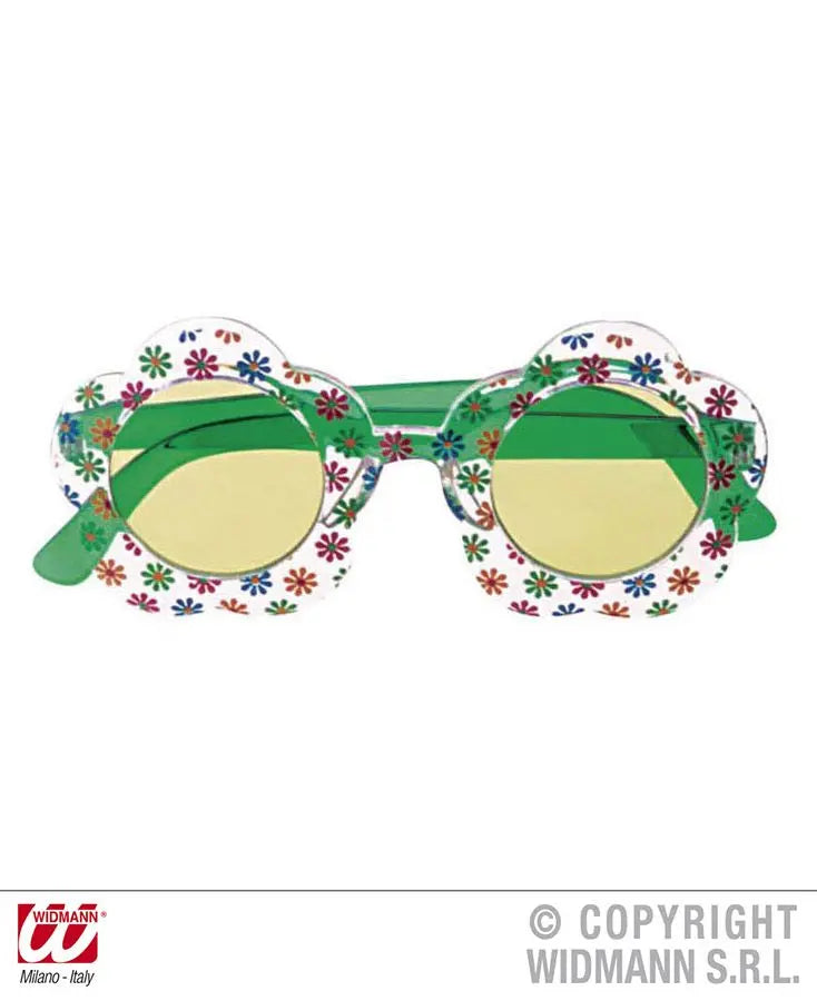 Occhiali FIORE con lenti colorate - tuttocostumi.it
