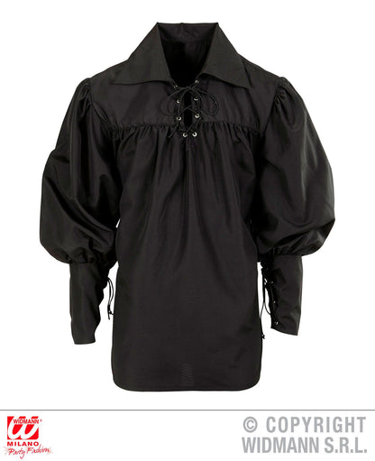 Camicia SPADACCINO NERA di Widmann - tuttocostumi.it