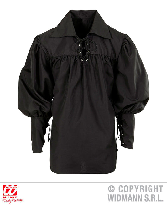 Camicia SPADACCINO NERA di Widmann - tuttocostumi.it