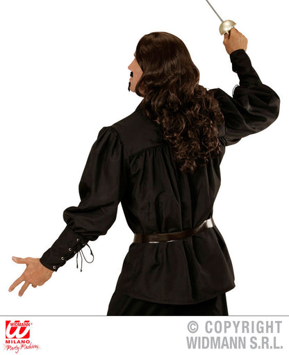 Camicia SPADACCINO NERA di Widmann - tuttocostumi.it