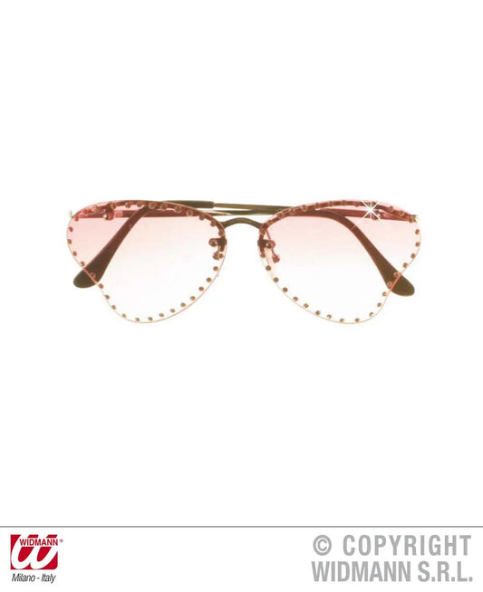 Occhiali FARFALLA con strass - tuttocostumi.it