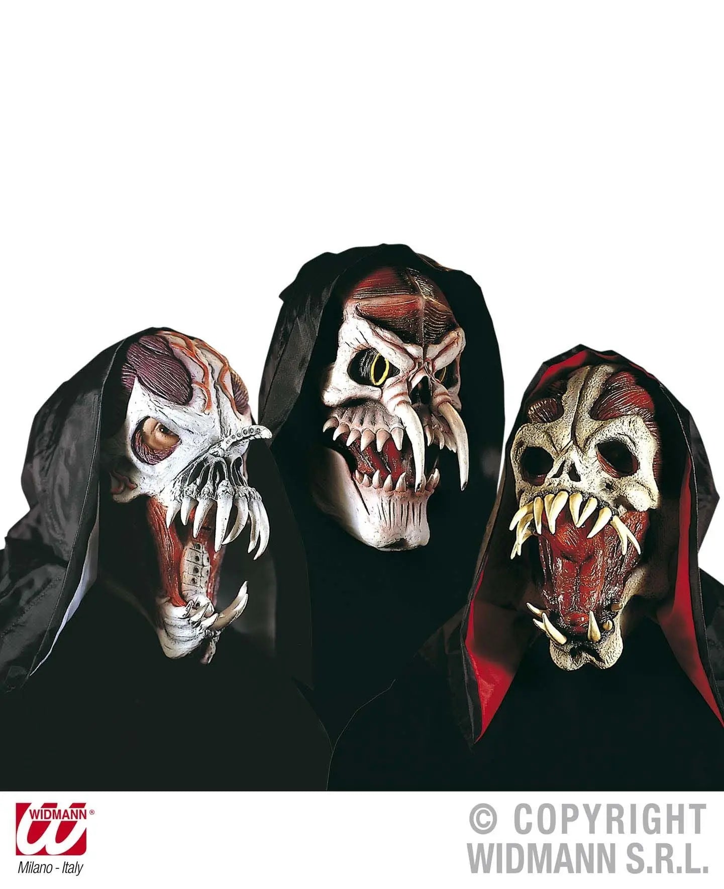 Maschera SPACE MONSTER con cappuccio - tuttocostumi.it