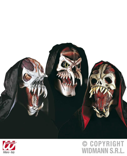 Maschera SPACE MONSTER con cappuccio - tuttocostumi.it