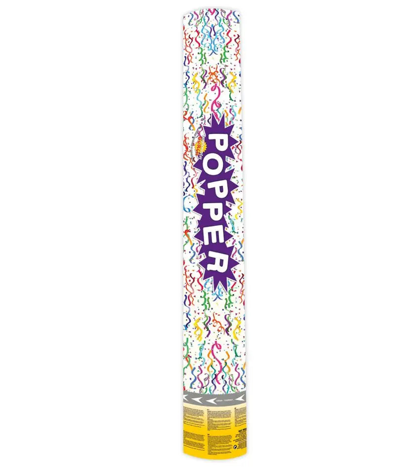 Tubo spara coriandoli 80 cm - tuttocostumi.it