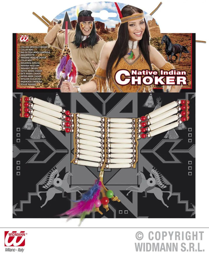 Collana girocollo indiana - tuttocostumi.it