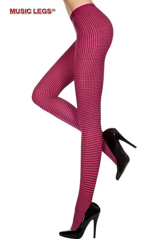 Collant bicolore a quadretti - tuttocostumi.it