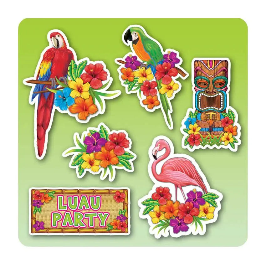 Decorazione HAWAII assortite 40 cm - tuttocostumi.it