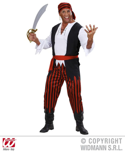 Costume pirata dei caraibi di Widmann - tuttocostumi.it