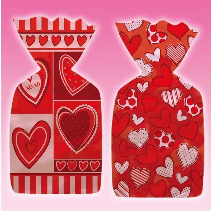 Confezione da 20 bustine CUORE - tuttocostumi.it