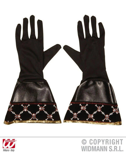 Guanti PIRATA similpelle - tuttocostumi.it