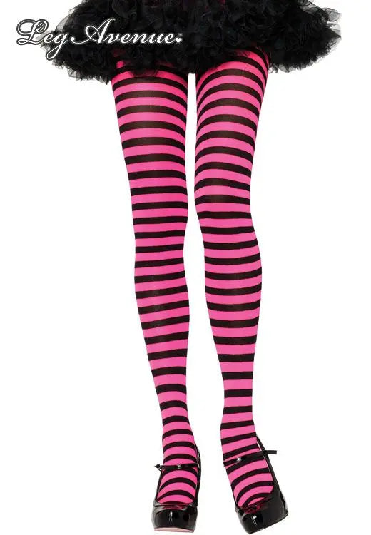 Collant a righe di Leg Avenue - tuttocostumi.it