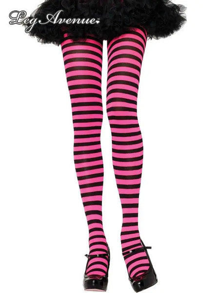 Collant a righe di Leg Avenue - tuttocostumi.it
