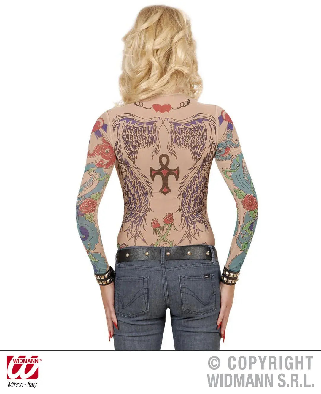Camicia TATUATA ALI D'ANGELO - tuttocostumi.it