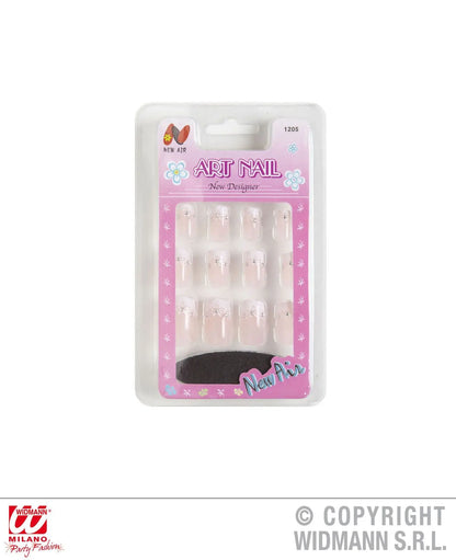 UNGHIE STRASS con colla e lima - tuttocostumi.it